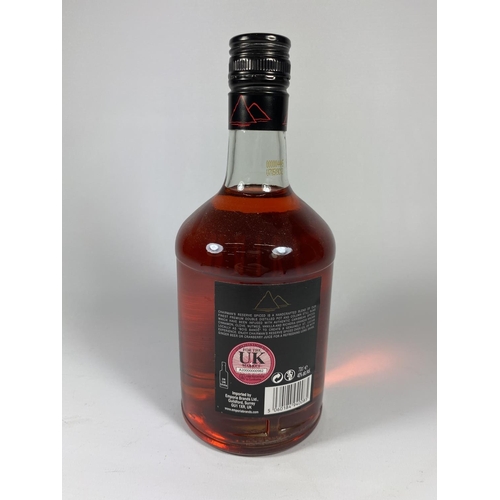 484 - 1 X 70CL BOTTLE - ST LUCIA CHAIRMAN'S RESERVE SPICED RUM