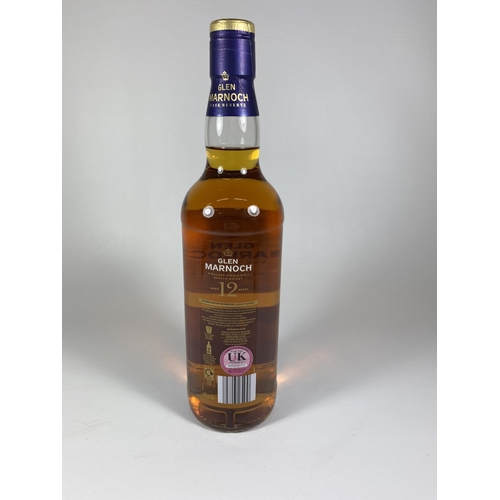 487 - 1 X 70CL BOTTLE - GLEN MARNOCH 12 YEAR OLD LIMITED RELEASE WHISKY