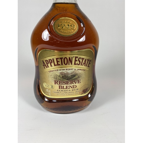 494 - 1 X 70CL BOTTLE - APPLETON ESTATE RESERVE BLEND JAMAICA RUM