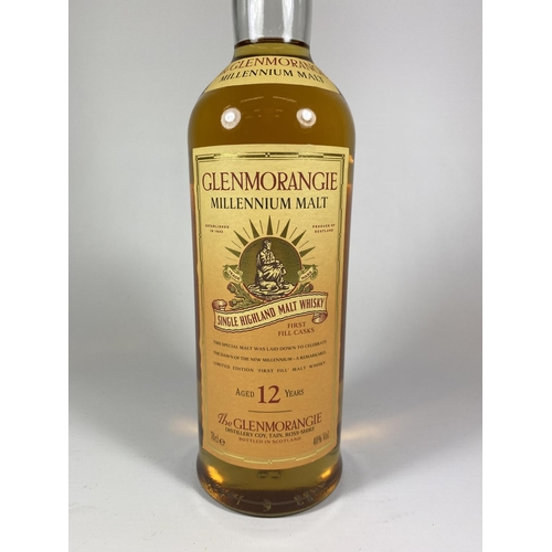 503 - 1 X 70CL BOTTLE - GLENMORANGIE 12 YEAR OLD SINGLE HIGHLAND MALT WHISKY