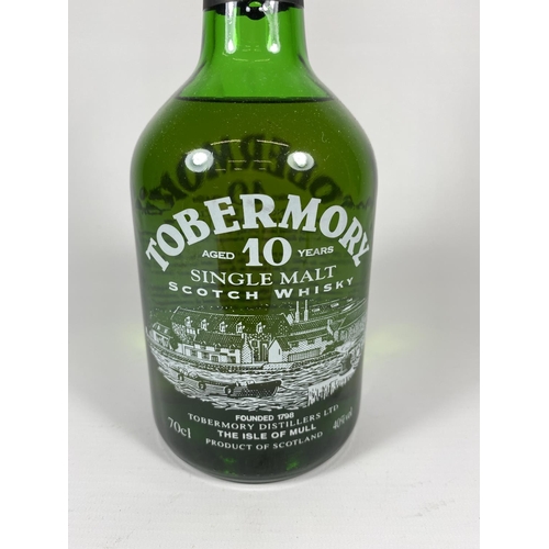 508 - 1 X 70CL BOTTLE - TOBERMORY 10 YEAR OLD SINGLE MALT SCOTCH WHISKY