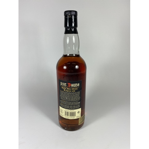 509 - 1 X 70CL BOTTLE - POIT DHUBH 8 YEAR OLD GAELIC WHISKY