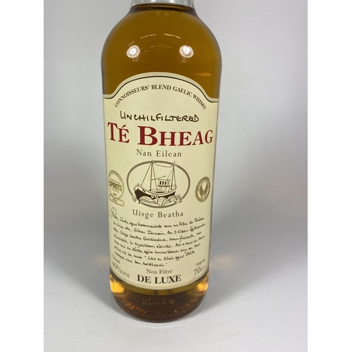 510 - 1 X 70CL BOTTLE - TE BHEAG GAELIC WHISKY