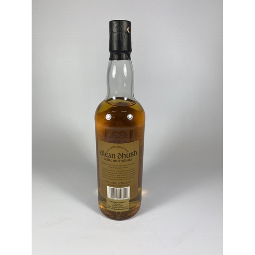 512 - 1 X 70CL BOTTLE - EILEAN DHUBH CELTIC MALT WHISKY