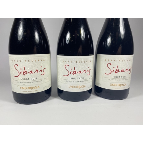 356 - 3 X 75CL BOTTLES - SIBARIS GRAN RESERVA PINOT NOIR