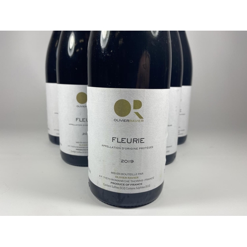 368 - 6 X 75CL BOTTLES - OLIVIER RAVIER FLEURIE 2019 RED WINE