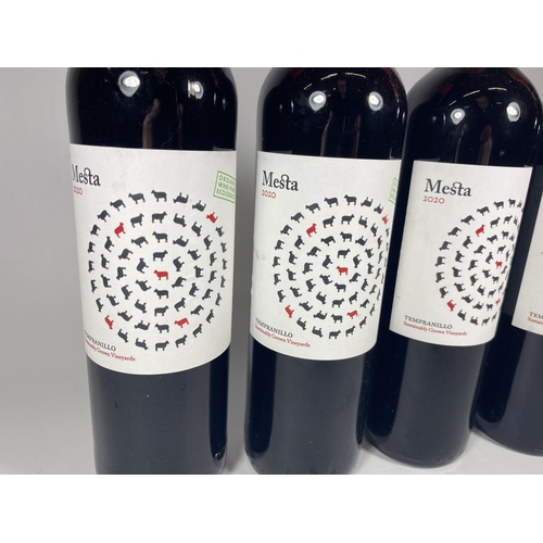 370 - 4 X 75CL BOTTLES - MESTA 2020 TEMPRANILLO RED WINE