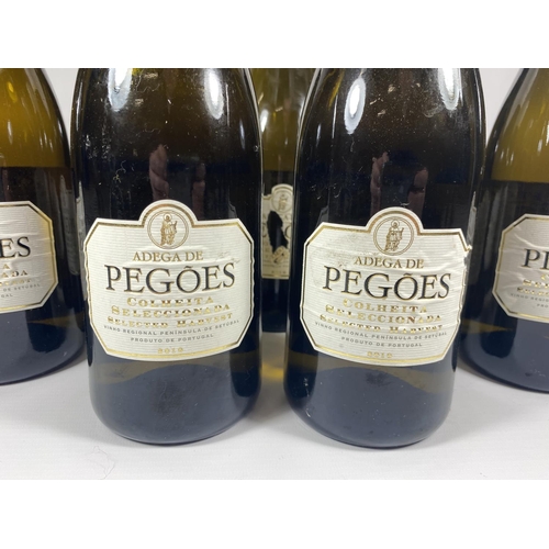 371 - 7 X 75CL BOTTLES - ADEGA DE PEGOES PORTUGUESE WHITE WINE