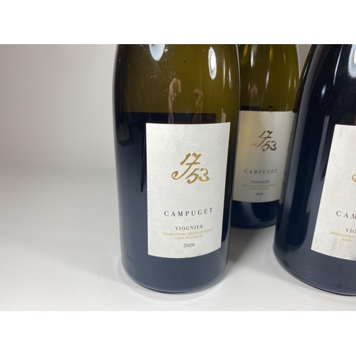 372 - 8 X 75CL BOTTLES - CAMPUGET VIOGNIER 2019 X 7 & 1 X 2020 WHITE WINE