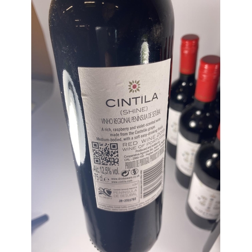 376 - 12 X 75CL BOTTLES - CINTILA CASTELLO PORTUGUESE RED WINE