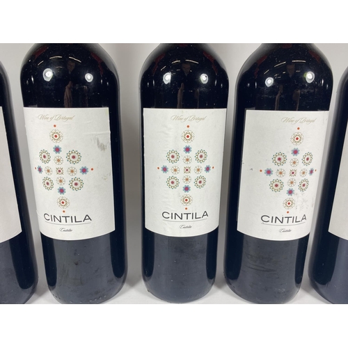 377 - 5 X 75CL BOTTLES - CINTILA CASTELLO PORTUGUESE RED WINE