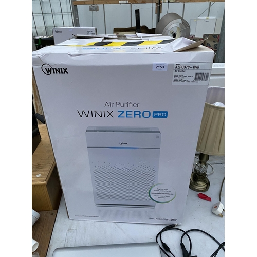 2153 - A BOXED WINIX ZERO PRO AIR PURIFIER