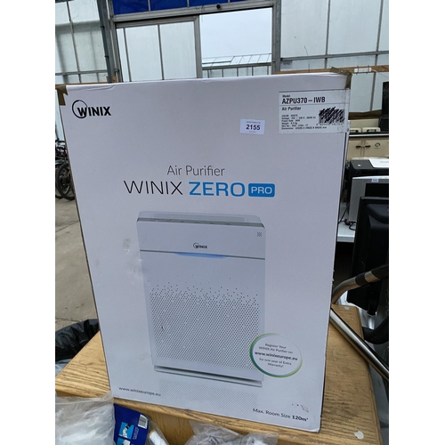 2155 - A BOXED WINIX ZERO PRO AIR PURIFIER