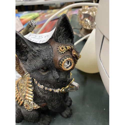 125A - A STEAM PUNK STYLE CAT HEIGHT 18.5CM