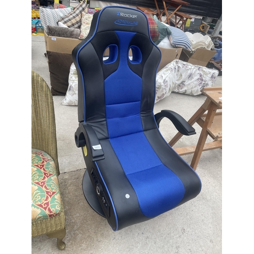 2673 - A ROCKER ADRENALINE GAMING CHAIR