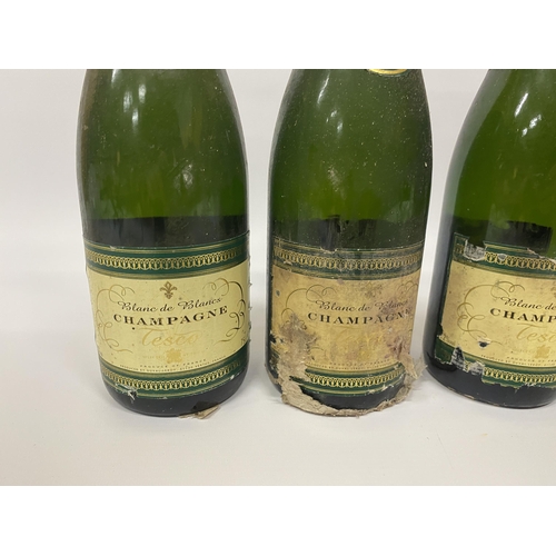 528 - 5 X 75CL BOTTLES - BLANC DE BLANC BRUT CHAMPAGNE