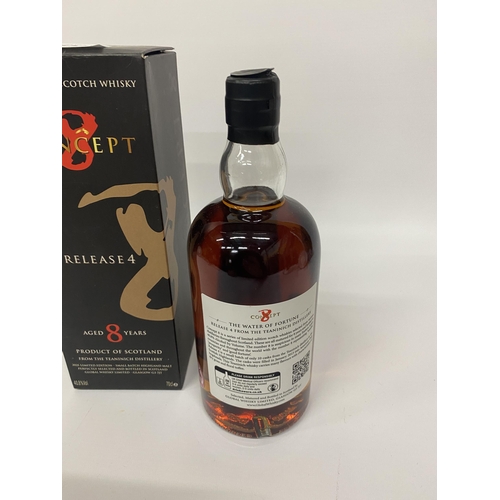 534 - 1 X 70CL BOXED BOTTLE - TEANINICH CONCEPT RELEASE 4 8 YEAR OLD SINGLE MALT SCOTCH WHISKY