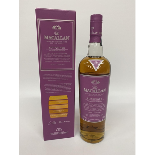 541 - 1 X 70CL BOXED BOTTLE - THE MACALLAN EDITION 5 HIGHLAND SINGLE MALT SCOTCH WHISKY