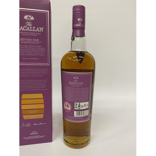 541 - 1 X 70CL BOXED BOTTLE - THE MACALLAN EDITION 5 HIGHLAND SINGLE MALT SCOTCH WHISKY