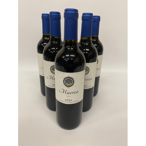 543 - 6 X 75CL BOTTLES - MUERZA 2016 RIOJA WINE