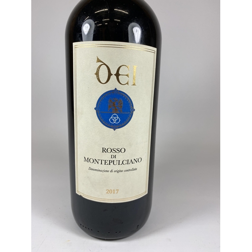 545 - 1 X 1.5L BOTTLE - DEI ROSSO DI MONTEPULCIANO 2017 ITALIAN RED WINE