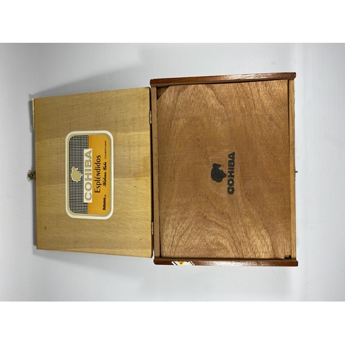 558 - A BOX OF TWENTY FIVE EXCELLENT CONDITION COHIBA CIGARS - BOUGHT FROM HAVANA IN THE 1990'S BY THE VEN... 