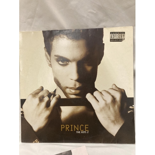 185 - A FIRST PRESSING OF PRINCE - THE HITS VOLUMES 1 AND 2 ON VINYL