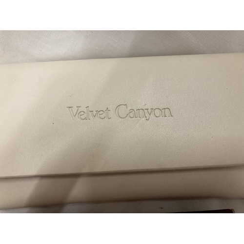 192 - A PAIR OF 'VELVET CANYON' SUNGLASSES PLUS CASE