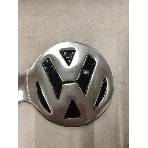 241 - A CHROME VW KEY HOLDER