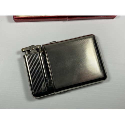 99 - A GERMAN CIGARETTE CASE / LIGHTER IN ORIGINAL BOX