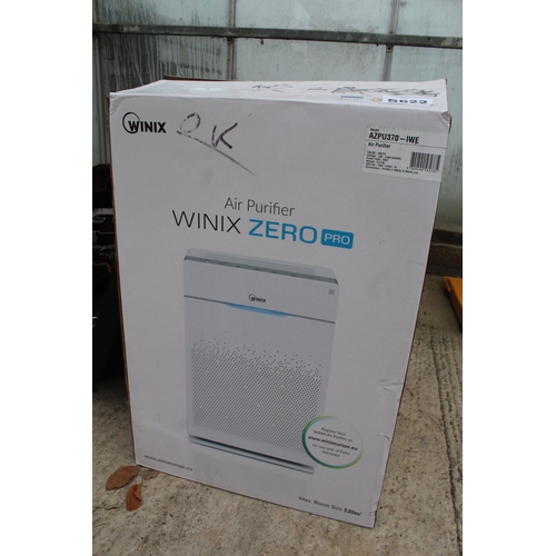 3 - WINIX ZERO PRO AIR PURIFIER  NO VAT