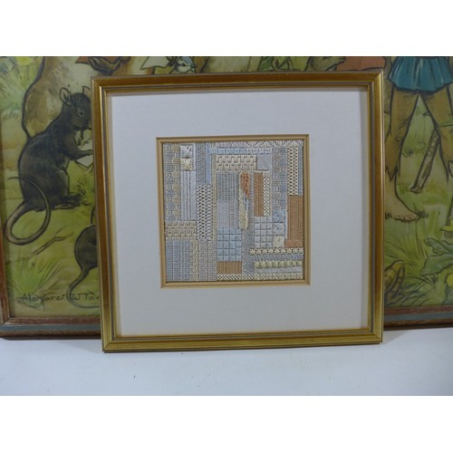 411 - MARGARET TARRANT, COLOURED PRINT OF A FAIRY TALE SCENE, 44X53CM, FRAMED AND GLAZED, FURTHER PHOTO OF... 