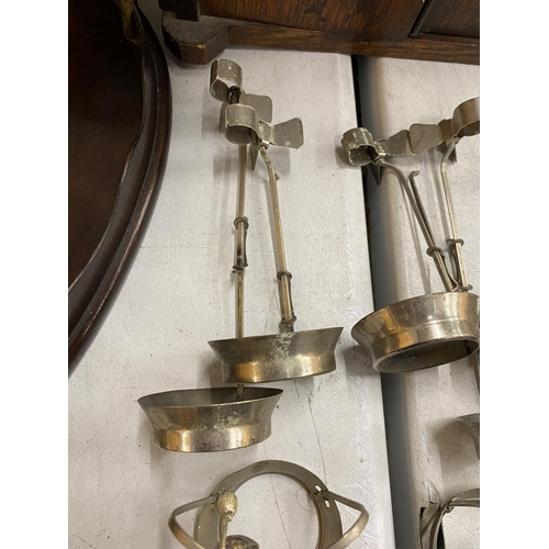 100 - A QUANTITY OF 19TH CENTURY ARCTIC CANDLE LAMP HOLDERS