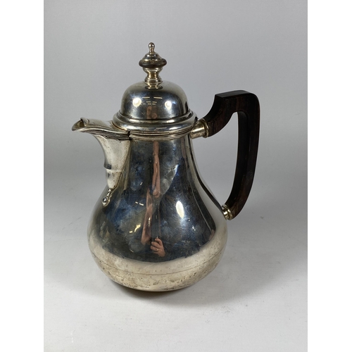 95 - A SANBORNS MEXICO, STERLING .925 SILVER TEAPOT, HEIGHT 23CM, WEIGHT 904G