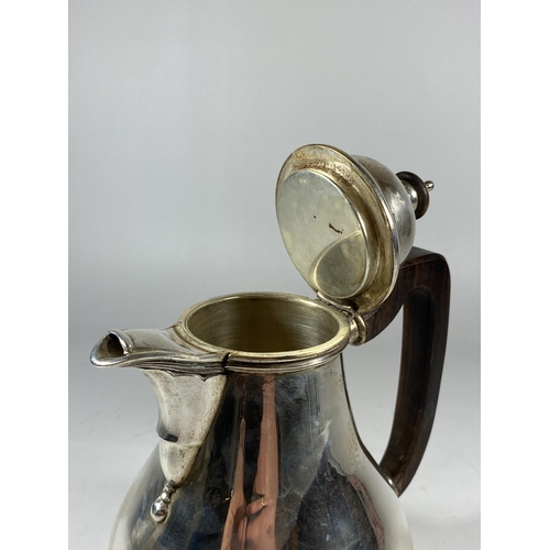 95 - A SANBORNS MEXICO, STERLING .925 SILVER TEAPOT, HEIGHT 23CM, WEIGHT 904G