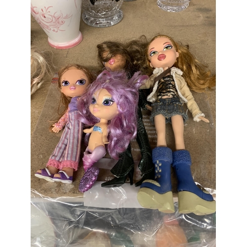 1000 - A BAG OF FOUR MATTEL DOLL FIGURES