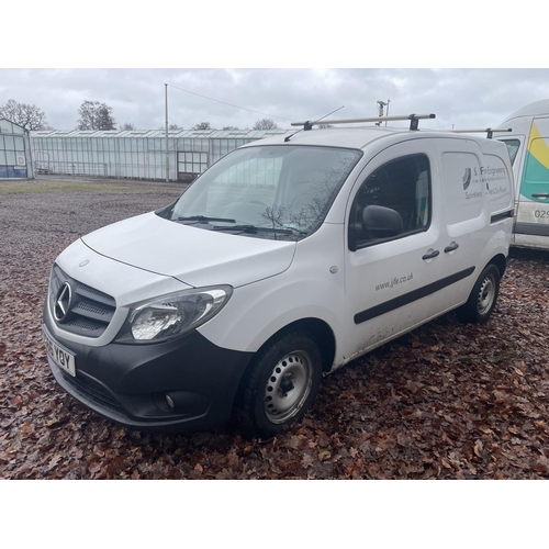 157 - MERCEDES BENZ CITON VAN 109 CDI 1.5 DG66 YOY FIRST REG 2016 79000 MILES LAST SERVICED 14/06/22 MOT N... 