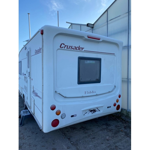 170 - 2005 ELDIS CRUSADER HURRICANE CARAVAN CLEAN MODERN CARAVAN SOLD AS SEEN NO VAT