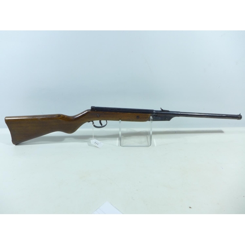 311 - A DIANA MOD 16 .177 CALIBRE AIR RIFLE, 30.5CM BARREL, TOTAL LENGTH 83CM