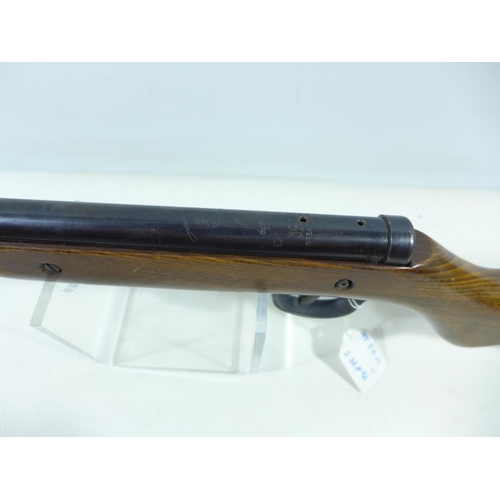 311 - A DIANA MOD 16 .177 CALIBRE AIR RIFLE, 30.5CM BARREL, TOTAL LENGTH 83CM