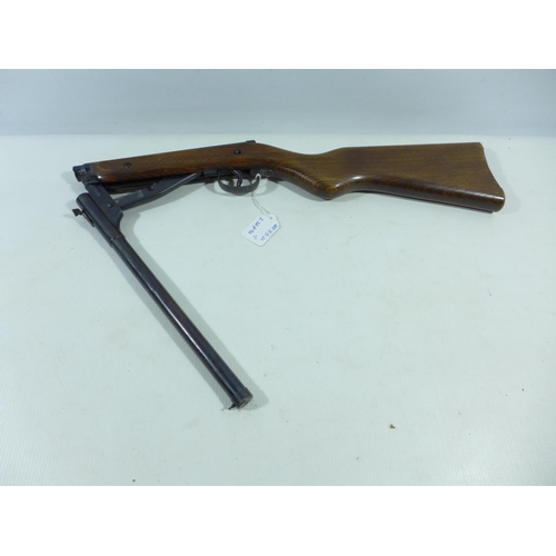 311 - A DIANA MOD 16 .177 CALIBRE AIR RIFLE, 30.5CM BARREL, TOTAL LENGTH 83CM