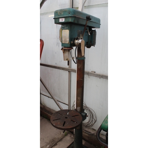 10 - A NAEROK MODEL GP16P PILLAR DRILL NO VAT