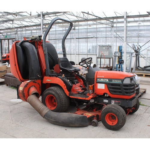 118 - A KUBOTA MINI TRACTOR BX2200 2474 HOURS + VAT