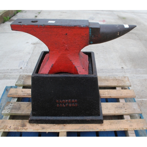 119 - ANVIL AND STAND   NO VAT