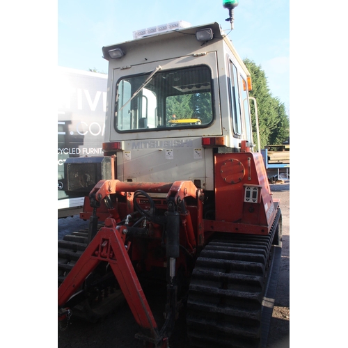 182 - A MITSUBISHI MKM-750 CRAWLER  WITH 'A' FRAME   
+ VAT