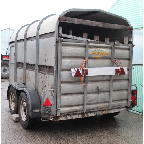 217 - BATESON CATTLE TRAILER   + VAT