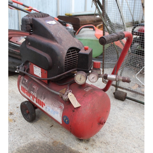 344 - A CLARKE WARRIOR AIR COMPRESSOR NO VAT