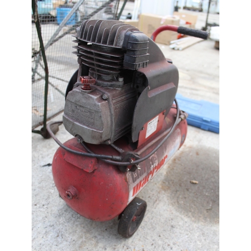 344 - A CLARKE WARRIOR AIR COMPRESSOR NO VAT