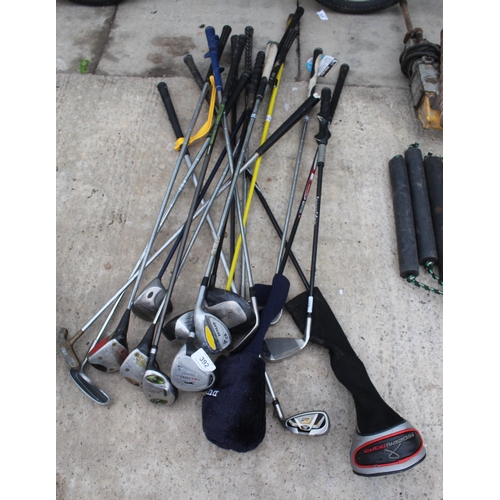 392 - 18 GOLF CLUBS  + VAT