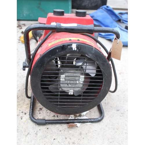 437 - CLARKE DEVIL 7003 FAN HEATER NO VAT